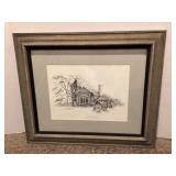 Signed & Numbered Judy Ruth House, 25x21'