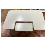 Folding sewing table, 48'w x 28.5ï¿½t x 30ï¿½d