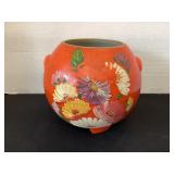 Ransburo Handpainted Crock, 8 1/2' diameter x 8ï¿½
