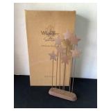 Willow Tree Metal Star Backdrop, 13 1/2' tall