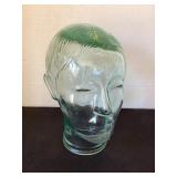 Glass Display Head, 9 1/2' tall
