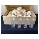 20 Elegant Glass 4' Tumblers/Vases