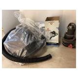 3 sump pumps/utility pumps and hose