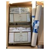 Box of sheet sets & easy liner