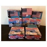 5 "The Waving Flags", plays songs & waves