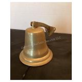 Brass Bell, 6x6" tall