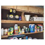 Garage Cleanout of Two Shelves