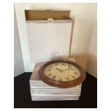 4 New 12 1/2" Singing bird clocks