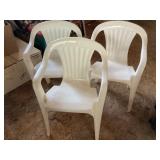 3 toddler stacking chairs