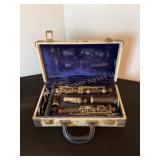 Vintage Wood Clarinet in case