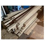 Pile of 2x3/4" x 65" red oak boards