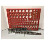 Craftsman sockets on rails & organizing board