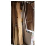 Lumber Corner Cleanout in Garage