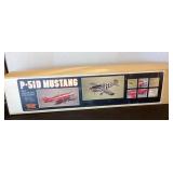 P-51D Mustang House of Balsa kit, opened
