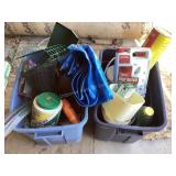 2 Totes of Lawn & Garden Items