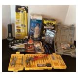 Dremel accessories, marine fire extinguisher,