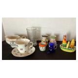 Japan Rooster S&P, teacup, Tobey creamers & more