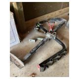 Just Rite bike rack, pump, hitch