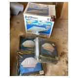 3 boat seat covers & Gulf Stream Boat Cover