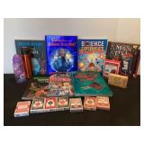 Kids books, playing cards, games & more