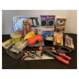 Misc. Hand Tools, furniture slides, TAC Camera &