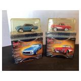 2 XMODS RC Cars, Camaro & Corvette