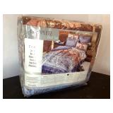 Complete Queen Bed Set with deer accents