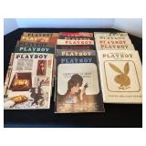 1962-64 Playboy Magazines, 16 total