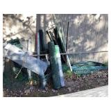 Garden fencing, stakes, edging, stakes & more