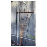 Shepherd Hooks & Trellis