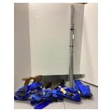 All thread rods, saw & ratchet straps