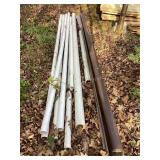 PVC pipe & downspouts