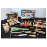 Wood turning tools, micrometer & more