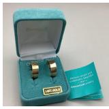 14K QVC EternaGold Hoops