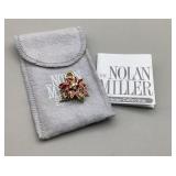 Nolan Miller Poinsettia Charm