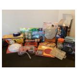 Solar connector, flashlights, sanding discs,