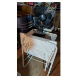 2 Table-Mate Stands & Fan