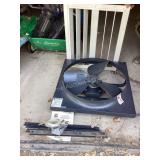 Emerson 24" whole house fan & shutter system