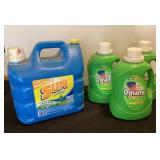 Full 4 Jugs of Laundry Soap; Dynamo & Sun