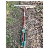 Razorback weed cutter for beach