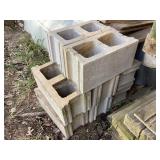 8 cement blocks