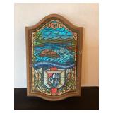 Old Style Beer Sign, plastic, 12x2 1/2x20" tall