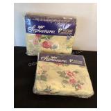 2 New Signature 3 Piece Twin Sheet Sets
