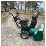 Murray Ultra 22" rototiller, rolls over, tires low