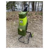 Sunjoe Chipper Joe electric wood shredder, works