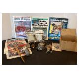RC Motors, books, fuel tanks and more