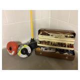 Plumbing supplies, augers & plunger