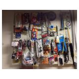Clean off of shop pegboard