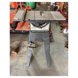 Sears Craftsman 7 1/2' table saw & stand, works