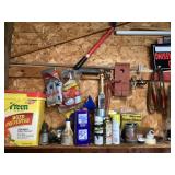Wall Cleanout of shop supplies & more